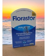 Florastor Dual Action Probiotic Supplement Vegetarian Capsules,  30 Ct E... - $16.82