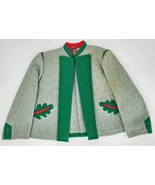 Vintage Wiener Werkstatte Green Childrens Coat Jacket Traditional Folk S... - £195.80 GBP