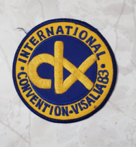 International DX Convention Visalia CA 1983 Patch - $9.95
