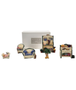 Victorian Memories Miniature Dollhouse Patio Furniture Six Piece Set Avo... - €17,64 EUR