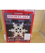 Impact Innovations In/Out Door Lighted Snowflake Window/Door Decoration 16&quot; - €20,62 EUR