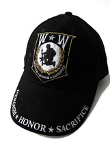 Heroism Honor Sacrifice Wounded Warrior Embroidered Baseball Cap - £9.70 GBP
