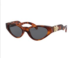 Versace Womens Sunglasses VE4373 5217/87 Havana Gold / Black Lens 54mm - $153.45