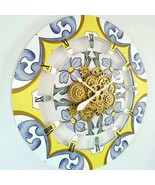 ITALY LINE WALL CLOCK ROUND 36 INCH MINORI - $174.99