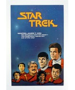 Star Trek Flyer Promo DC Comics Paramount Pictures Booklet Magazine 1989 - £1.51 GBP
