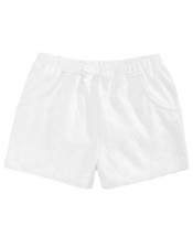 Baby Girls Eyelet Shorts Bright White 3-6 Months FIRST IMPRESSIONS $13 -... - $3.59