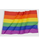 Rainbow Flag 3x5 Gay Pride Lesbian LGBT Flag Grommets Equality Marriage -  - $9.89