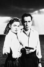Humphrey Bogart &amp; Lauren Bacall B&amp;W 24X36 Premium Quality Poster - £22.82 GBP