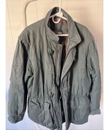 Vtg Members Only Parka / Jacket Sz L  Dark  Green -Nice - $32.60 CAD