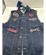 Disney Pixar Onward Barley Denim Vest Our Universe New w/ Tags Size Large L - £50.95 GBP