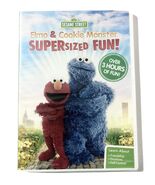 Sesame Street Elmo and Cookie Monster Supersized Fun DVD Movie TV Factor... - $148.92 MXN