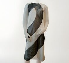 Narciso Rodriguez Dress Womens 40 Italy 4 US Sleeveless Sheath Silk Blen... - $47.98