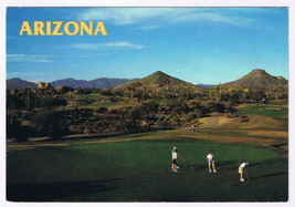 Postcard Arizona World Famous Golf Courses - £3.13 GBP