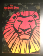 The Lion King Souvenir Program 1997 Disney Enterprises Elton John and Ti... - £14.93 GBP