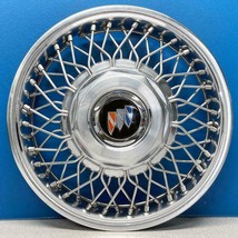 ONE 1989 Buick Skylark # 1120B 13" Wire Hubcap / Wheel Cover GM # 22542715 USED - £25.79 GBP