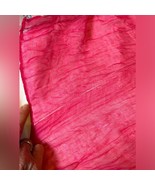 Six Soft Woven Fabric Strips 122 inches x 34 inches Bold Magenta Pink - $241.07 MXN