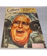 Colliers Weekly Magazine January 27 1945 War Issue Franklin Roosevelt Cover - £15.88 GBP