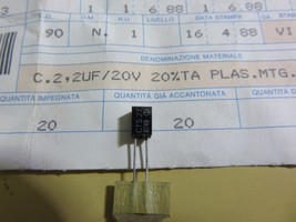 MIL. SPEC. CTS27 (Radial) Solid Tantalum Capacitors 2.2UF 20V - $65.49 MXN