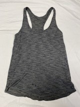 Lululemon Women&#39;s Trapeze Twist Tank Top Shirt Size Small Gray Racer Bac... - $7.43
