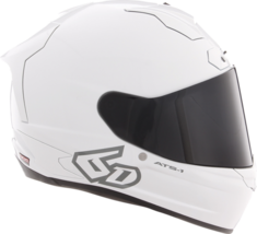 6D Adult Street ATS-1R Solid Helmet Gloss White 2XL - £614.51 GBP
