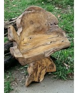 Teak Root Wood Chair Garden Solid Seat Armchair Stool Bench Decoration - $5,983.55 MXN