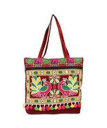 Women Girls handbag with Indian traditional Rajasthan artwork handmade t... - £26.05 GBP