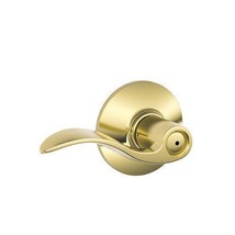 Schlage F40VACC605-RH Right Handed Accent Knob Privacy Set - £34.75 GBP