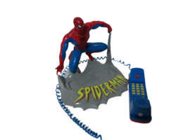 Vtg 1994 Spiderman Telephone Animated Series Marvel Comics Tested Works As Is - £27.69 GBP