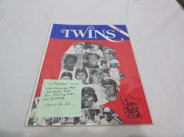 4 Autographs 1978 Minnesota Orlando Twins Program Baseball MLB VS Knoxville Sox - £23.76 GBP