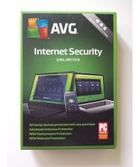 AVG Internet Security Unlimited - Unlimited Devices-2 Years - Sealed Ret... - $35.00