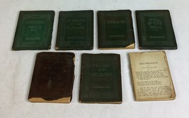 7 Antique Mini Books - Rudyard Kipling, Dante, Schreiner, Stevenson &amp; More - $19.79