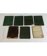 7 Antique Mini Books - Rudyard Kipling, Dante, Schreiner, Stevenson &amp; More - $365.00 MXN
