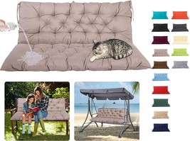 With A Thickness Of 4 Inches, These Outdoor Swing Cushions Are Suitable For - £131.54 GBP