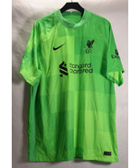 Nike Mens Liverpool Fc 2021/22 Goalkeeper Jersey Green 2XL - £50.26 GBP