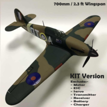 RC Airplane KIT Hawker Hurricane Mk 1A Aircraft Fighter DIY Warbird WW I... - $91.22 CAD