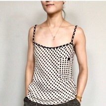 $88 nwt ACE &amp; JIG polka Dot Pocket Cami  S Anthropologie Linen Camisole top NEW - $51.47