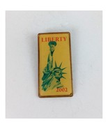 Vintage 2002 Liberty Statue Of Liberty Lapel Hat Pin - £6.49 GBP