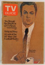 TV Guide Magazine November 29, 1975 Tony Curtis Cover - £1.59 GBP