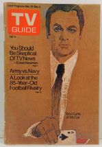 TV Guide Magazine November 29, 1975 Tony Curtis Cover - $2.00
