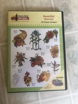Beautiful Harvest Amazing Designs 20 Classic Designs ADC-62 Embroidery Designs - £21.90 GBP