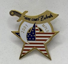 2001 Minneapolis Minnesota Zuhrah Shrine Masonic Shriner Freemason Lapel Hat Pin - £5.96 GBP