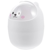 Desktop Trash Can Cute Cartoon Table Garbage Storage Can Mini Desktop Wastebaske - £23.17 GBP