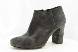 Via Spiga Boot Sz 6 M Short Boots Gray Leather Women - £20.15 GBP