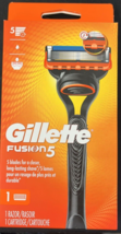 Gillette Men Fusion 5 Razor, 1 Razor Handle & 1 Cartridge, Precision Trimmer - $9.89