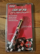 Coca-Cola NASCAR Racing Family Coke Light Up Ballpoint Pen - £10.86 GBP