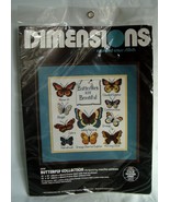 Dimensions Butterfly Collection Counted Cross Stitch Kit Marsha Winborn ... - £27.85 GBP