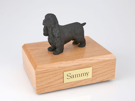 English Cocker Pet Funeral Cremation Urn Avail. in 3 Different Colors &amp; 4 Sizes - £134.71 GBP+