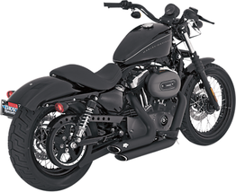 VANCE &amp; HINES Shortshots Staggered Exhaust System - Black 47219 - $599.99