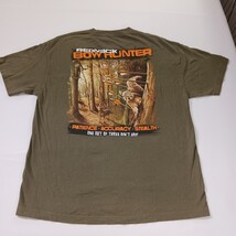 Redneck Bow Hunter Men's Brown Cotton Short Sleeve Graphic T-Shirt Size XL image 14