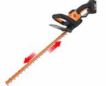 Worx WG261 20V Power Share 22&quot; Cordless Hedge Trimmer (Battery &amp; Charger... - £116.32 GBP